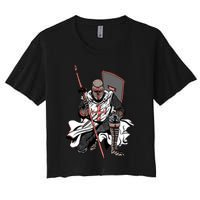Crusader Knight Crop Top