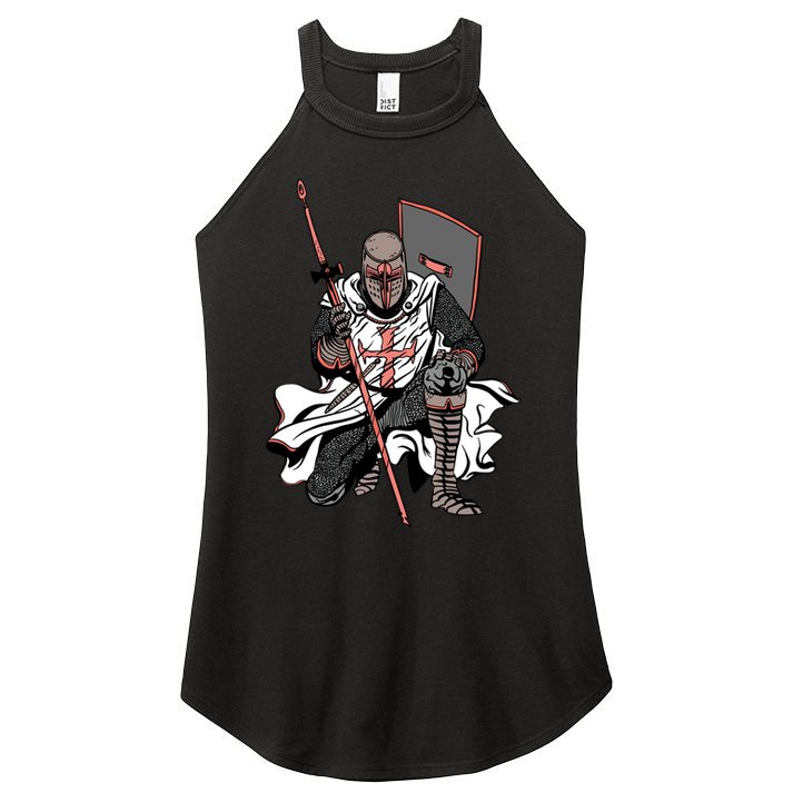 Crusader Knight Women's Perfect Tri Rocker Tank