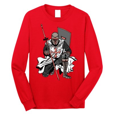 Crusader Knight Long Sleeve Shirt