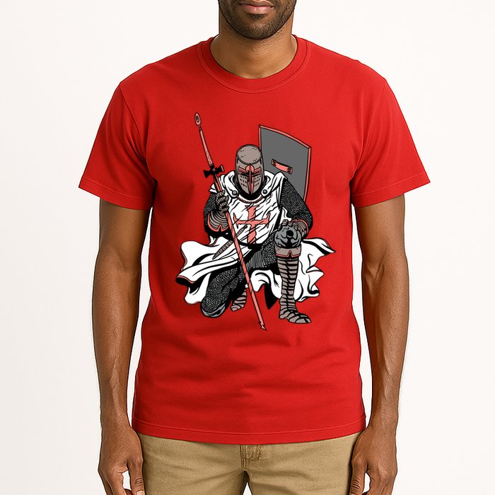 Crusader Knight Tall T-Shirt