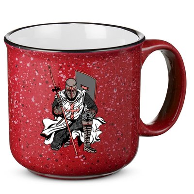 Crusader Knight 15oz Campfire Ceramic Mug