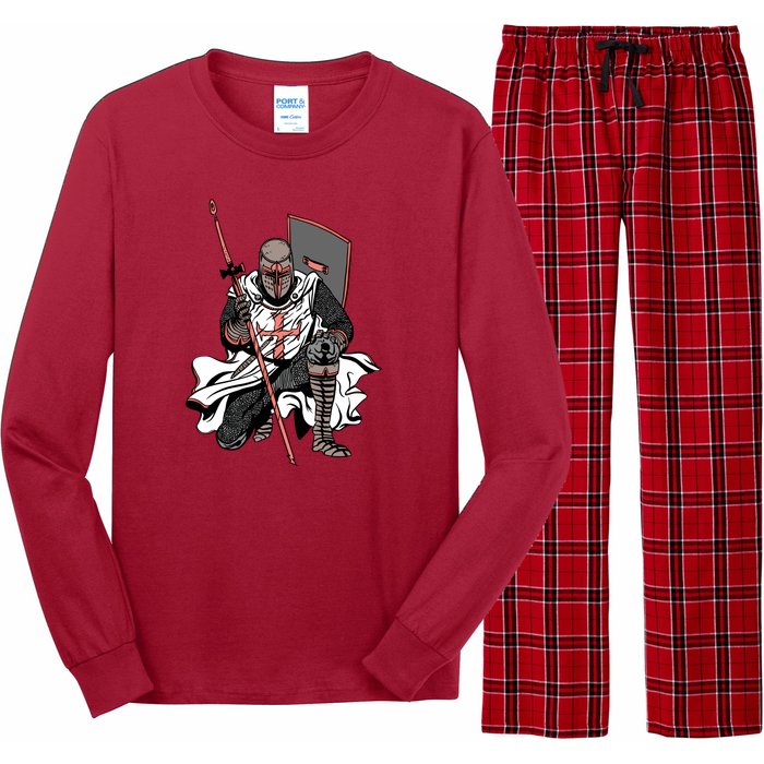 Crusader Knight Long Sleeve Pajama Set