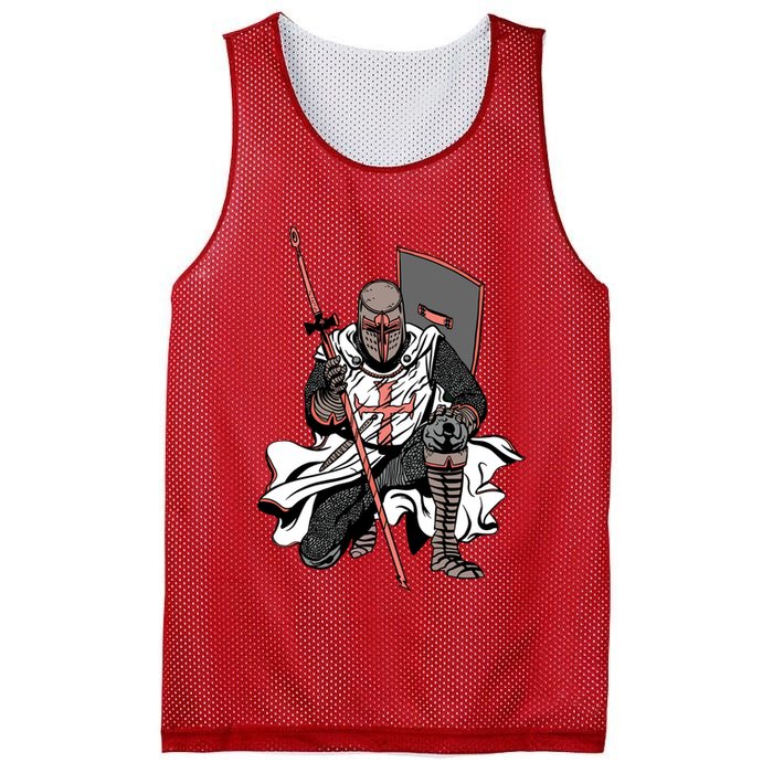 Crusader Knight Mesh Reversible Basketball Jersey Tank