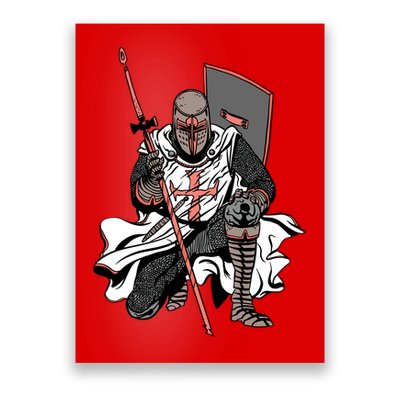 Crusader Knight Poster