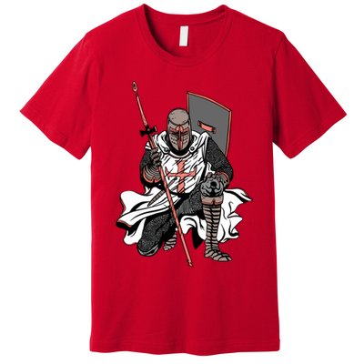 Crusader Knight Premium T-Shirt