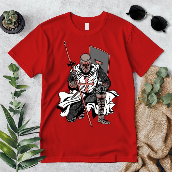 Crusader Knight Premium T-Shirt