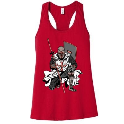 Crusader Knight Womens Tank Top