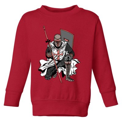 Crusader Knight Toddler Sweatshirt
