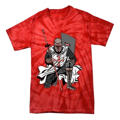 Crusader Knight Tie-Dye T-Shirt