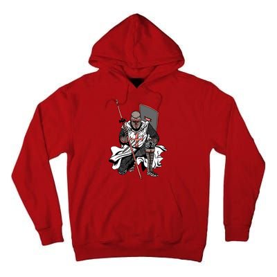 Crusader Knight Tall Hoodie