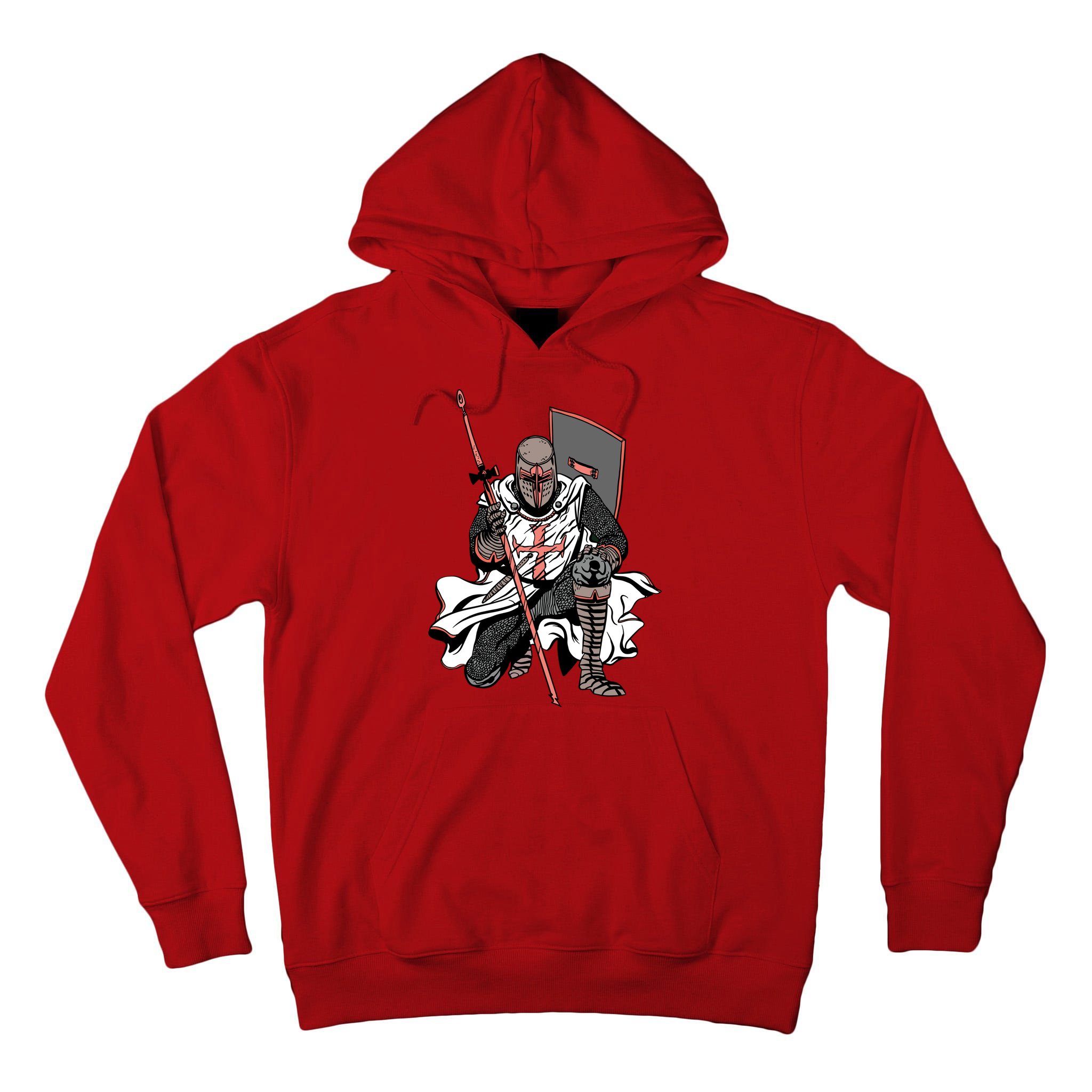 Crusader Knight Tall Hoodie