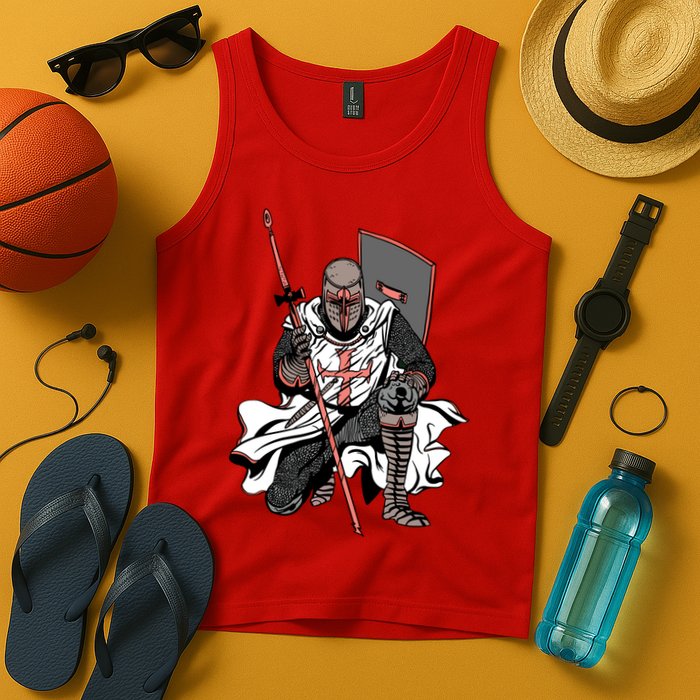 Crusader Knight Tank Top