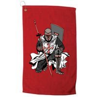 Crusader Knight Golf Towel