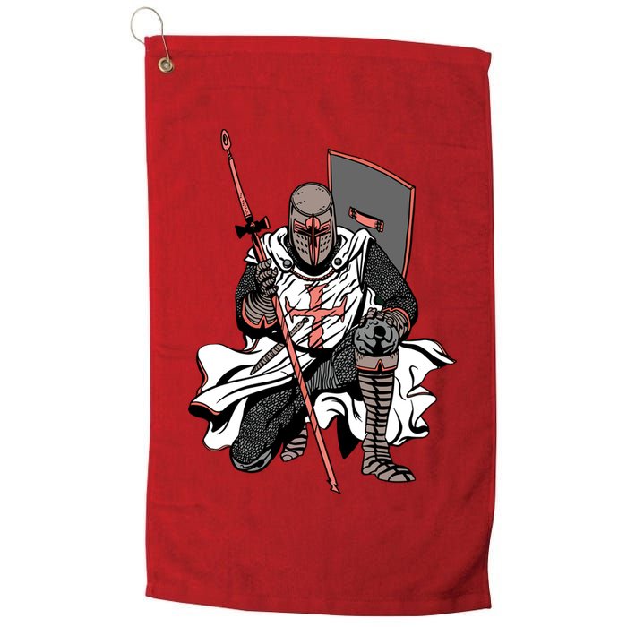 Crusader Knight Golf Towel