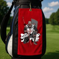 Crusader Knight Golf Towel