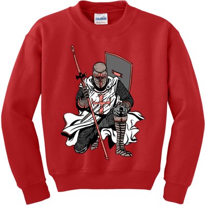Crusader Knight Kids Sweatshirt