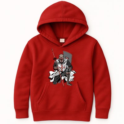 Crusader Knight Kids Hoodie