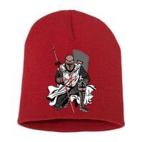 Crusader Knight Short Acrylic Beanie