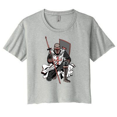 Crusader Knight Women's Crop Top Tee