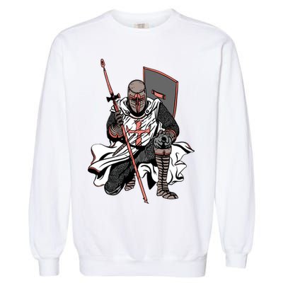 Crusader Knight Garment-Dyed Sweatshirt