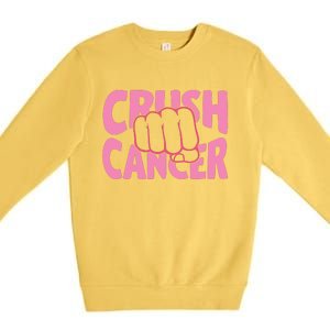 Crush Cancer Premium Crewneck Sweatshirt