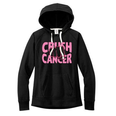 Crush Cancer Women's Fleece Hoodie