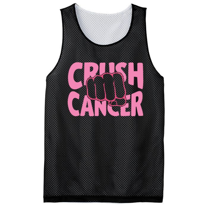 Crush Cancer Mesh Reversible Basketball Jersey Tank