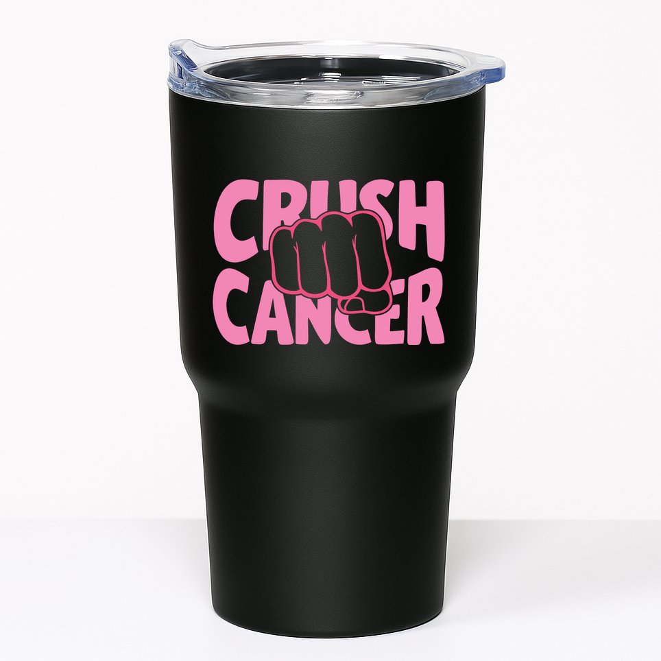 Crush Cancer Tumbler