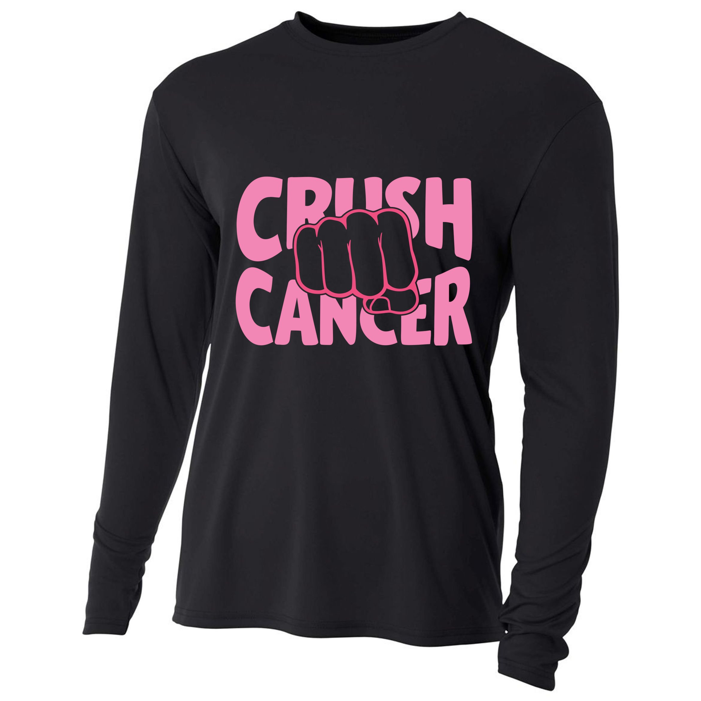 Crush Cancer Cooling Performance Long Sleeve Crew