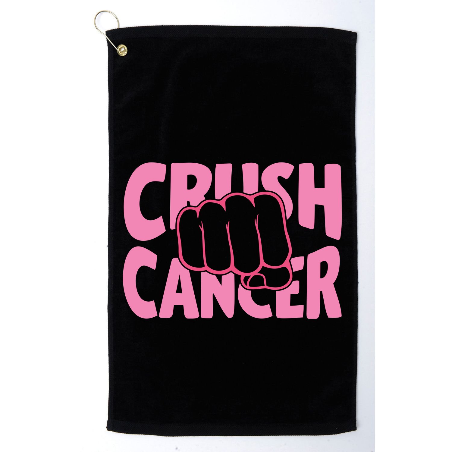 Crush Cancer Golf Towel