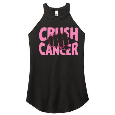 Crush Cancer Women's Perfect Tri Rocker Tank