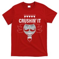 Crushin' It Funny Nutcrackers Christmas T-Shirt
