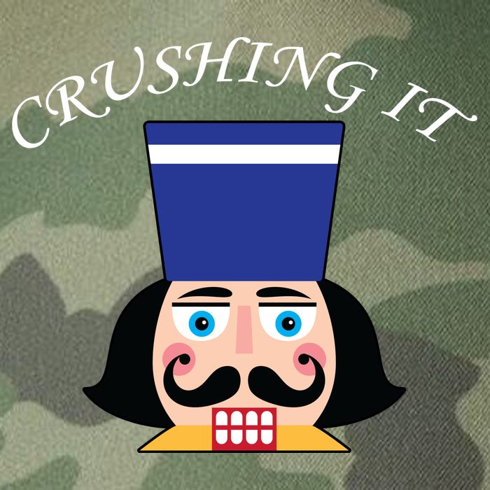 Crushing It! Nutcracker Christmas Legacy Tie Dye Trucker Hat