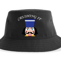 Crushing It! Nutcracker Christmas Sustainable Bucket Hat