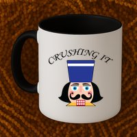 Crushing It! Nutcracker Christmas Mug