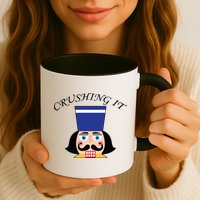 Crushing It! Nutcracker Christmas Mug