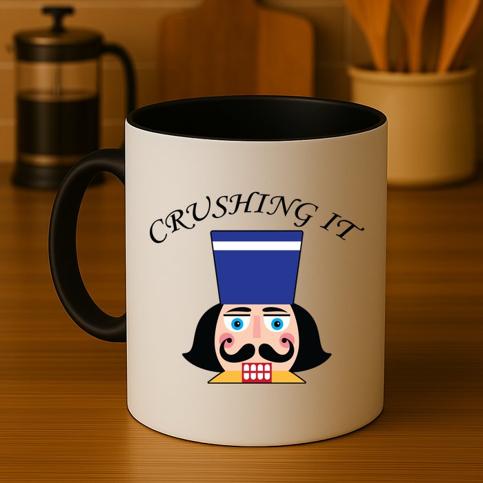 Crushing It! Nutcracker Christmas Mug
