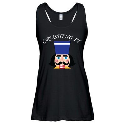 Crushing It! Nutcracker Christmas Ladies Essential Flowy Tank