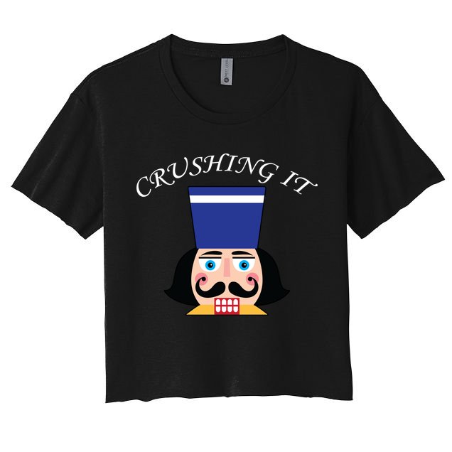 Crushing It! Nutcracker Christmas Crop Top