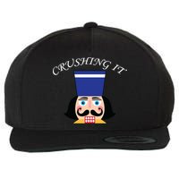 Crushing It! Nutcracker Christmas Wool Snapback Cap