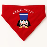 Crushing It! Nutcracker Christmas USA-Made Doggie Bandana