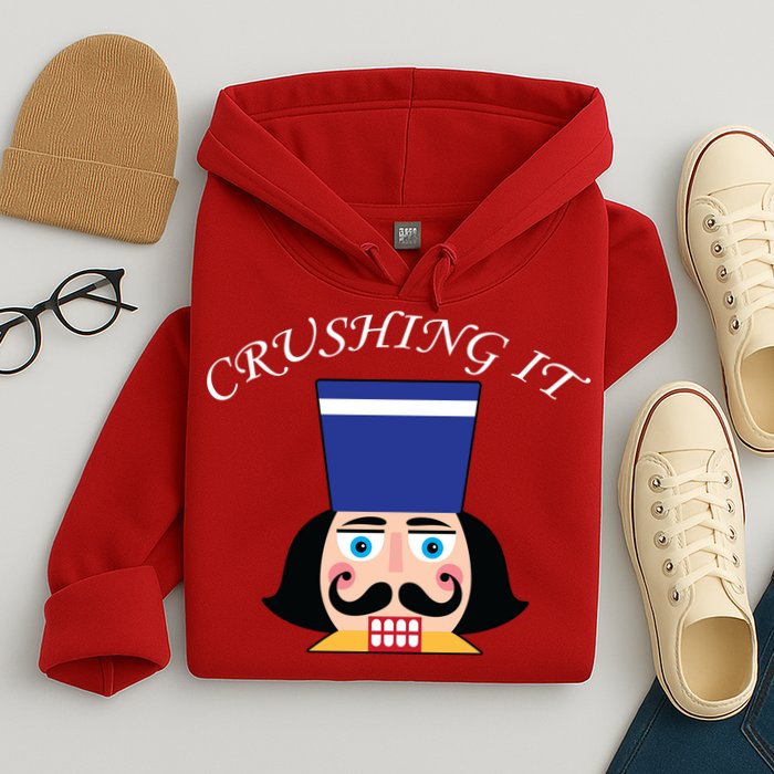 Crushing It! Nutcracker Christmas Hoodie