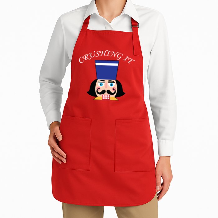 Crushing It! Nutcracker Christmas Apron