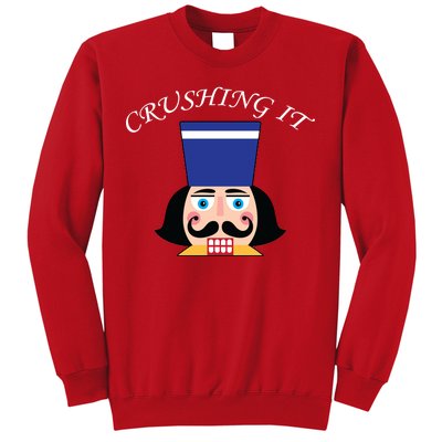 Crushing It! Nutcracker Christmas Sweatshirt