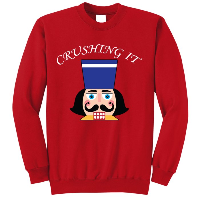 Crushing It! Nutcracker Christmas Sweatshirt