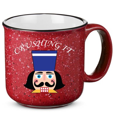 Crushing It! Nutcracker Christmas 15oz Campfire Ceramic Mug