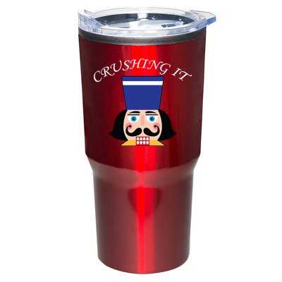 Crushing It! Nutcracker Christmas Tumbler