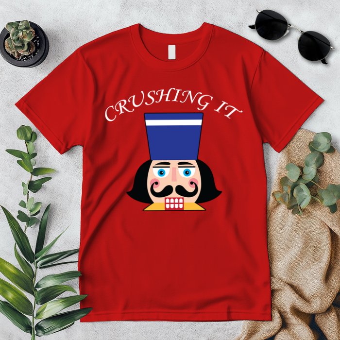 Crushing It! Nutcracker Christmas Premium T-Shirt