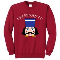 Crushing It! Nutcracker Christmas Tall Sweatshirt