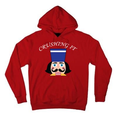 Crushing It! Nutcracker Christmas Tall Hoodie